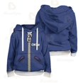 thumbnail image 3 of Sudadera con capucha de disfraces de anime de 4 a 16 años, sudadera con capucha con estampado 3D de León y cuervo, camiseta de manga corta, camisetas de dibujos animados nuevas de 2024, 3 of 5