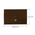 thumbnail image 2 of REGALWOVEN Mini Envelopes, Small Holders Retro Gold Heart Business Envelopes for Weddings Coffee, 2 of 6