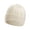White, variant on Busydd Mens Beanie Trendy Warm Cuffed Ribbed Beanie Casual Solid Color Cable Knit Winter Hat for Men