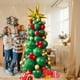 thumbnail image 4 of Xihbxyly Juego de Globos para Árbol de Navidad, Suministros para Fiestas Multicolores, Globos de Poliéster Verde, Rojo y Dorado, Decoración Festiva para Año Nuevo, Fiestas Navideñas, 91 Piezas, 30 Cm, 4 of 6