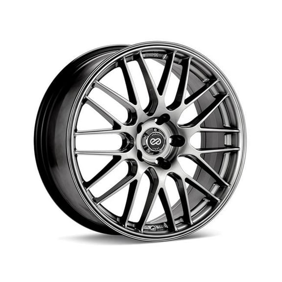 Enkei  18 x 8 & 5x112 Bolt Pattern 45 mm Offset 72.6 mm Bore EKM3 Performance Hyper Silver Wheel