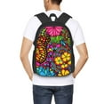 thumbnail image 4 of Fotbe Butterfly Garden Pattern Student Backpack –School backpack Large Capacity Durable and Ergonomic Backpack with Laptop Compartment and Multiple Pockets, 4 of 6