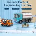 thumbnail image 4 of TFixol 1:14 Scale Remote Control Fire Ladder Truck with Lights, Music, and One-Key Demo, Dual Battery Version, Grey and Red, 4 of 7