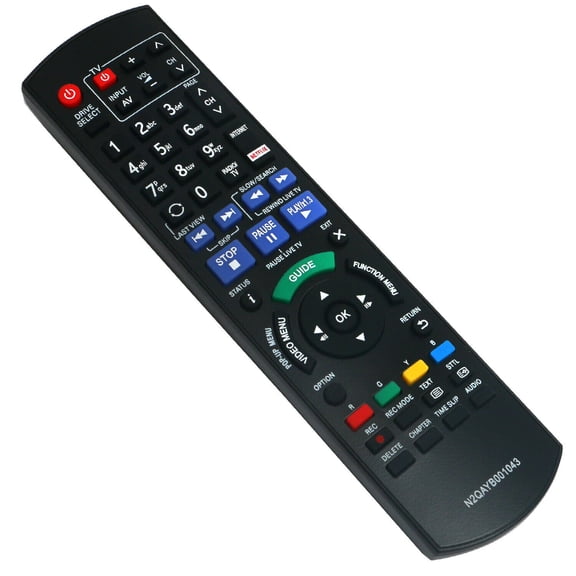 New N2QAYB001043 Replace Remote for Panasonic DVD Player DMR-PWT550 DMRPWT550