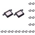 thumbnail image 1 of Injueey 2 Pieces Earpiece Speaker Mobile Phone Repair Speakers Audio Ear Sound Transmission Accessory Components Cellphone Fittings 10piezas, 1 of 6