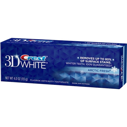 Crest Toothpaste, Fluoride Anticavity, Arctic Fresh, Icy Cool Mint 4 oz (113 g)