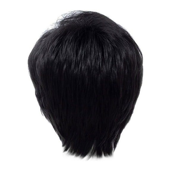 HGWXX7 wigs for women human hair Brazilian Short Hair Wigs For Black Women Short Cuts Wigs For Black Women Short Straight Black Ladies Wigs