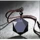 thumbnail image 4 of Collar de Obsidiana MADIOLA Estrella Hexagonal Piedra Natural Cordon Cafe, 4 of 6