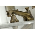 thumbnail image 4 of Kingston Brass KS4463NX Hamilton Widespread Bathroom Faucet with Brass Pop-Up, Antique Brass, 4 of 8