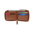 thumbnail image 2 of CTM  RFID Leather Zip Around Bifold Wallet by Swiss Marshall (Men), 2 of 4