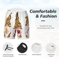 thumbnail image 3 of Balery Christmas Gnomes In Leopard Bañador para hombre, shorts de playa de secado rápido con entrepierna y forro de compresión-Small, 3 of 6