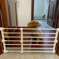 thumbnail image 1 of Puerta extensible perfecl valla para cachorros divisor de habitación PORTÁTIL 56 a 100 cm x 42 cm, 1 of 8