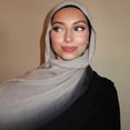 thumbnail image 7 of Chiffon Scarfs for Women Lightweight Ladies Scarves Soft Shawl Wrap Gradient Modal Hijab Head Scarf Shawl Wrap for Muslim Women, 7 of 7