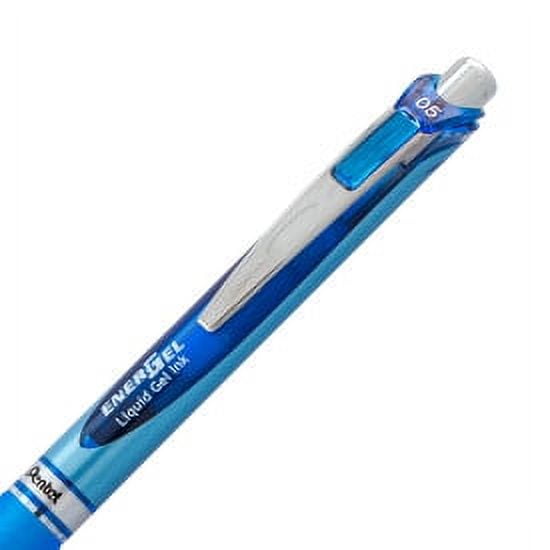 Pentel EnerGel Fall-themed Limited Edition Gel Pen - 0.5 mm - Blue Grip