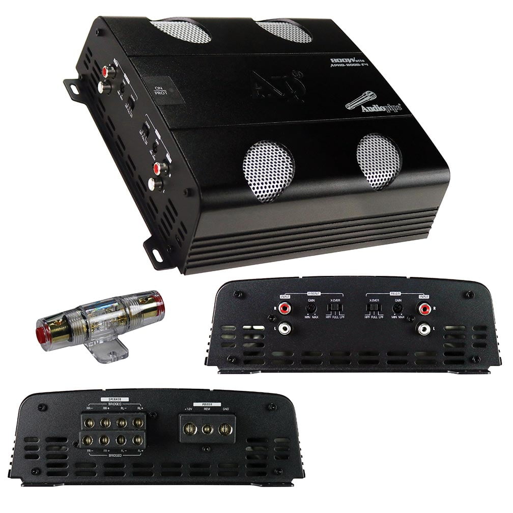 Audiopipe APCLE1504 1500 Watt APCLE Series Class AB 4-Channel Amplifier NEW 