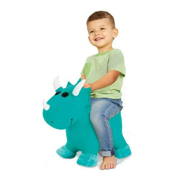 Little Tikes Dino Animal Hopper Inflatable Bouncing Jumping Toy with Handle