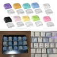 thumbnail image 5 of 8Pcs Cheey Profile PC Keycaps 1U Keycaps for Mechanical Keyboards Enhancing Typing and Keyboard Appearance, 5 of 8