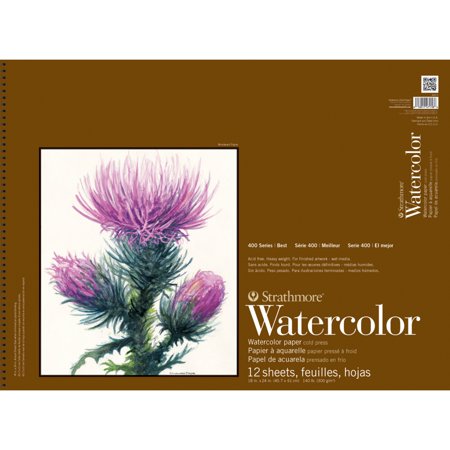 UPC: 0012017471186 | Strathmore® 400 Series Wired Watercolor Paper Pad