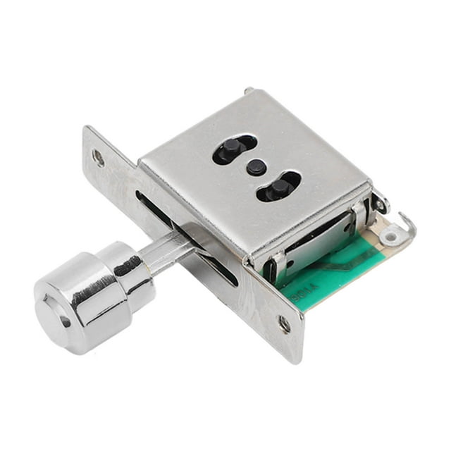 Pickup Switch, Pickup Toggle Switch Metal Practical Sturdy 3 Way For Upgrade Silver