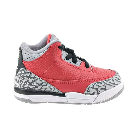 

Jordan 3 Retro SE (TD) Toddler Shoes Fire Red-Cement Grey-Black cq0489-600