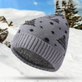 thumbnail image 3 of SwiftWear Christmas Hat - Unisex Beanie for Men & Women, Perfect Christmas Hats for Adults, Fleece Lined Winter Hat Gifts, 3 of 3