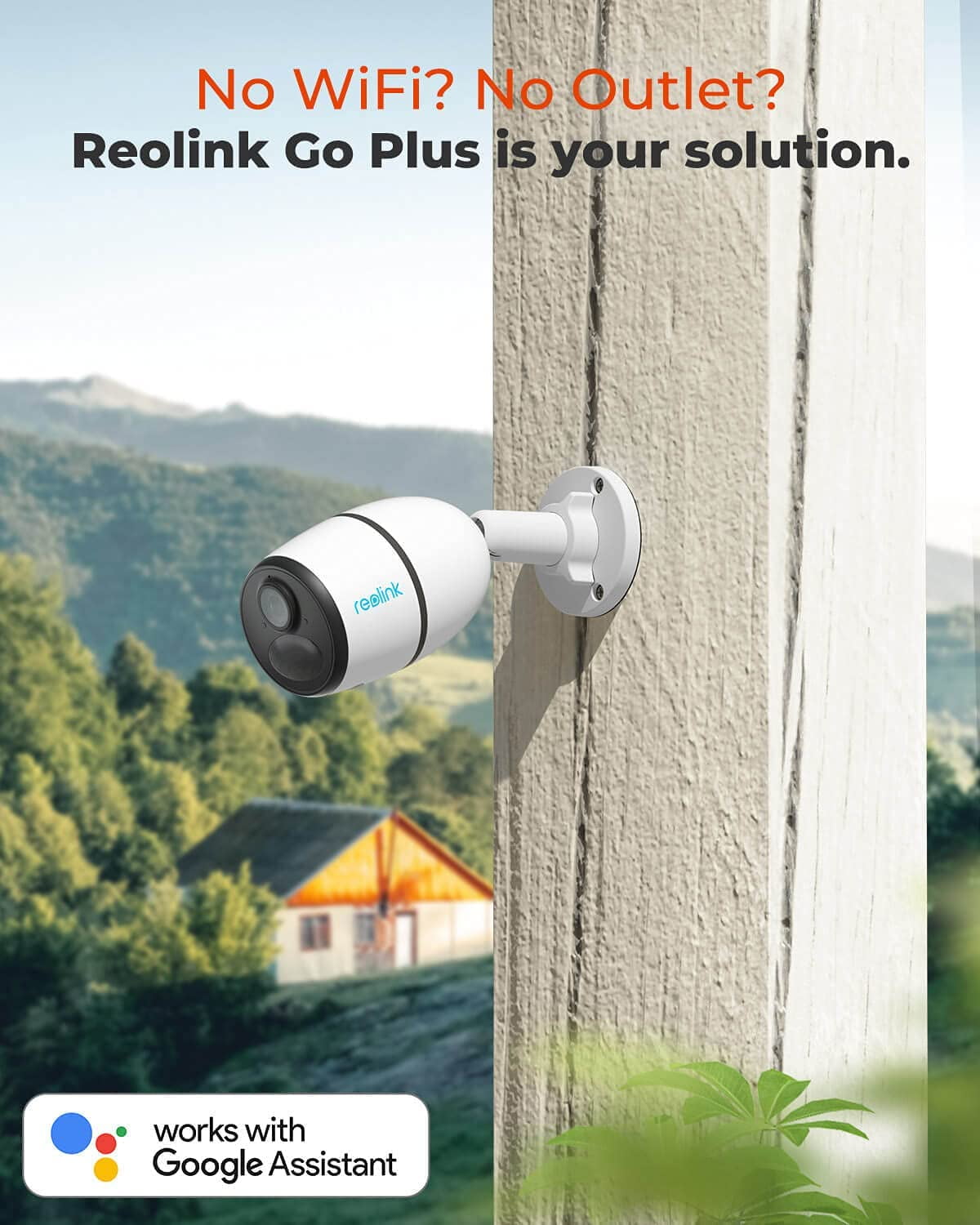 Reolink 4MP Cámara Vigilancia 3G/4G Sim Exterior con Batería, Camara Solar  4G Sin Cables, Detección Inteligente, Visión Nocturna, Almacenamiento Local  & Cloud, Funciona con Alexa, Go Plus+Panel Solar - SECURCCTV