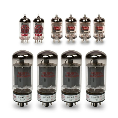 Fender Twin Reverb Tube Set with Matched Power Tubes