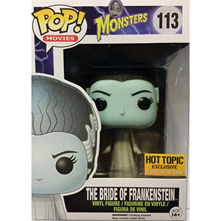 Funko Universal Monsters POP! Movies Vinyl Figure #113 The Bride of Frankenstein [Glow in the Dark]
