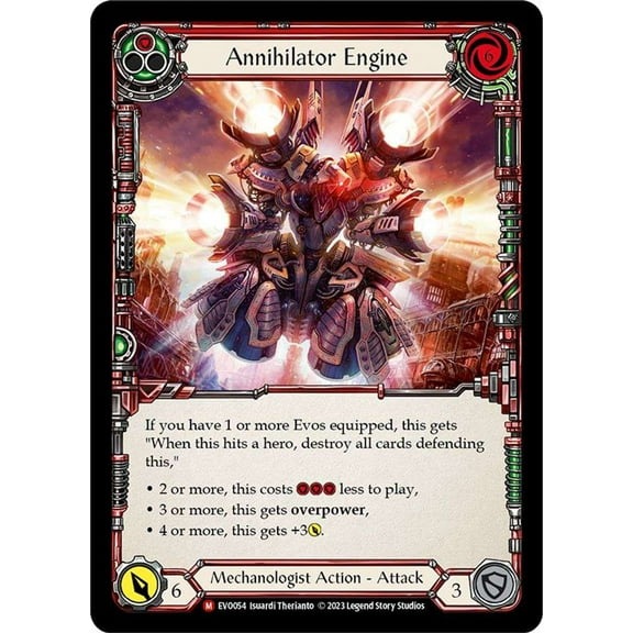 Flesh and Blood Bright Lights Majestic Annihilator Engine EVO054