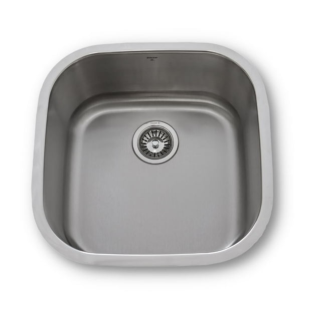 ONEX® Bol Unique sous-Monté 20"X20 Pouces -9"d Évier en Acier Inoxydable OUS2020-9