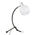 thumbnail image 2 of Eileen Contemporary Task Lamp in Black Metal and White Plastic Shade by LumiSource, 2 of 7