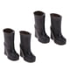 thumbnail image 1 of 2 Pares de Botas de Lluvia 1/6, Negros para , Accesorios de Jardín, 1 of 9