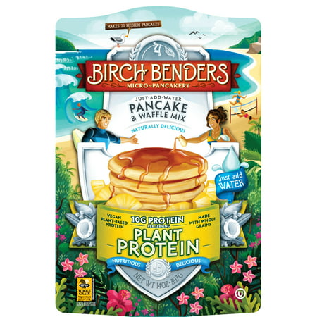Birch Benders Plant Protein Pancake Mix (Best Tasting Protein Pancakes)