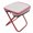 Red, variant on Hyasfey Outdoor Folding Stool with Carry Bag Portable Lightweight Heavy Duty Camping Backpacking Beach Picnic Fishing Collapsible Chair Seat