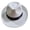 White, variant on Elegant French Fedora Hat Unisex Gentleman Carnivals Festival Magicians Hat Fedoras Hat for