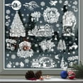 thumbnail image 3 of 124PCS Christmas Snowflake Window Clings for Glass Windows Christmas Decorations Indoor  - DIY Snowflakes Clings Window Decal Stickers, 3 of 6