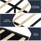 thumbnail image 2 of Qinaqin Queen Size Platform Cama Frame Tela Upholstered 4 Almacenamiento Cajones No Caja Spring Needed de Profundidad Madera Slats Support Noise Free Easy Assembly cm Profundidadark Gris, 2 of 5