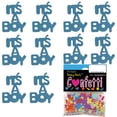 thumbnail image 3 of Confetti Word ITS A BOY Blue Sky - Pouch (1/2 oz) - CCP7870, 3 of 8