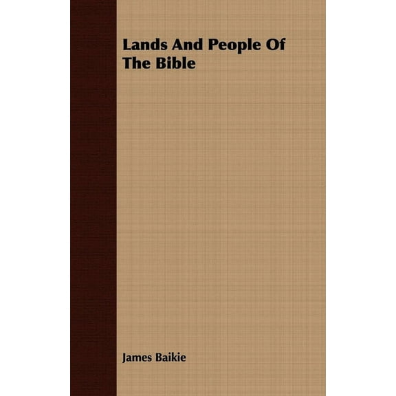 Lands and People of the Bible, (Paperback)