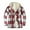 White, variant on IROINNID Men's Hoodie Shacket Long Sleeve Plaid Casual Jacket Multifunctional Jacket Outdoor Jacket Outwear & Jackets