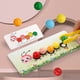 thumbnail image 4 of Juego Infantil De Madera Con Cuentas Para Desarrollar La Destreza Manual Y El Reconocimiento De Colores. Juguetes Educativos Para Niños., 4 of 8
