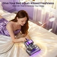 thumbnail image 4 of Maircle Mattress Vacuum Cleaner with UV Light, Bed Vacuum with Dust Detection, 18KPa Handheld Vacuum with LED Display, 40,000 Beats/Min Tapping, 150°F Heat, HEPA Filter for Bed, Couch, 4 of 10