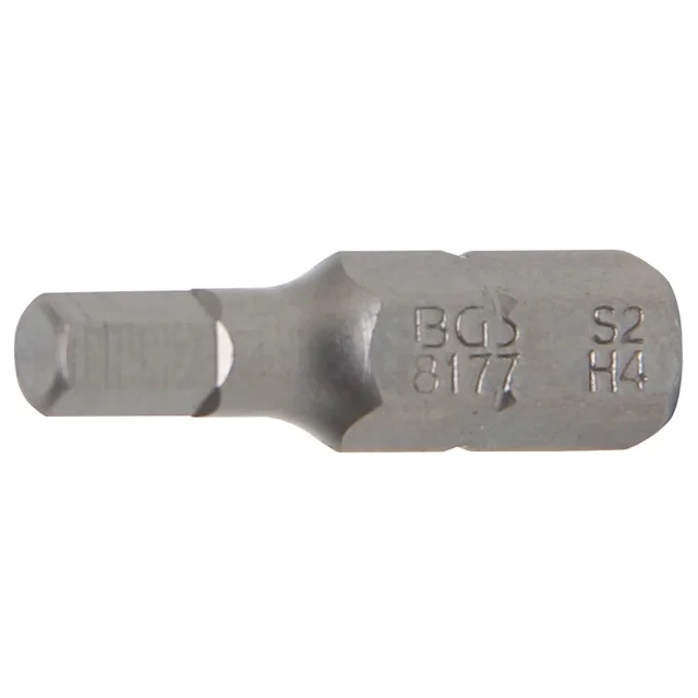 PUNTA DE PERFIL HEXAGONAL | 1/4" 4 MM | BGS 8177