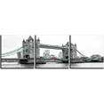 thumbnail image 2 of 3 Pcs Modern London Tower Bridge Canvas Prints Red Bus on Bridge Black and White Wall Art Landscape Wall Decor Paintings on Canvas Stretched and Framed Ready to Hang for Home Decor, 2 of 6