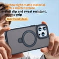 thumbnail image 4 of llytechgroup Magnetic Case for iPhone 14, Built-in Ring Holder Kickstand Support Wireless Charging Slim Fit Shockproof Protective Back Cover Bumper for iPhone 14, Black, 4 of 5