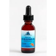 SEA BUCKTHORN OIL UNREFINED ORGANIC VIRGIN CO2 EXTRACTED PURE by H&B OILS CENTER GLASS DROPPER 1 OZ