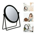 thumbnail image 1 of OULII Desktop Mirror Metal Black Rotating Design for Dressing Table 1Set, 1 of 8