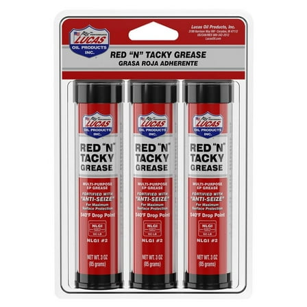 3 Pack 3 oz Red N Tacky Grease