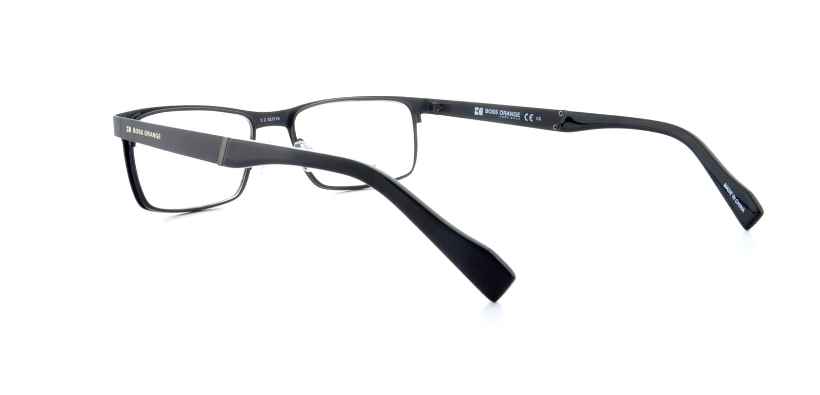 klassekammerat Styre Overflødig BOSS ORANGE Eyeglasses 0085 0003 Matte Black 52MM - Walmart.com