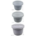 thumbnail image 4 of Flower Pots with Saucers, 7 inch Lime Green, Case of 5, Plastic, seedlings Planter, Nursery Planter, Colorful Flower Planter, Seed Starting Pot with Saucers (Lime Green), 4 of 9